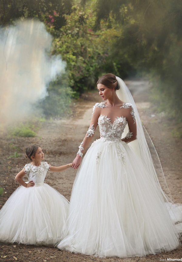 Cuteness overload! Blown away by these princess-worthy dresses from Sadek Majed Couture!