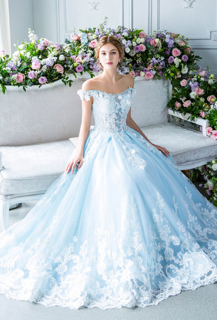 Pastel Blue Dress For Wedding Online ...