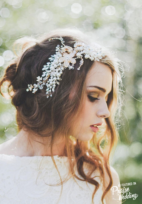 Bride La Boheme Summer 2014 bridal hair accessory