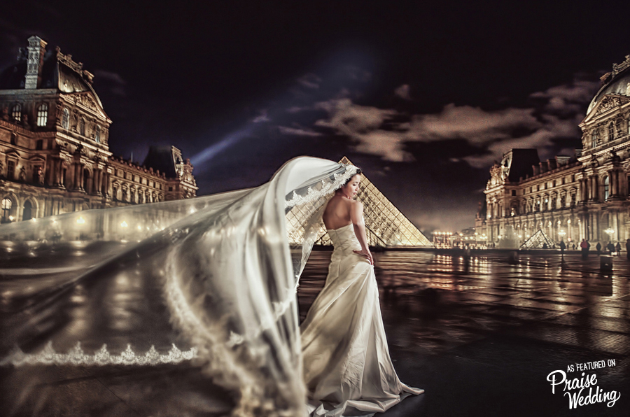Stunning Paris Bridal Session