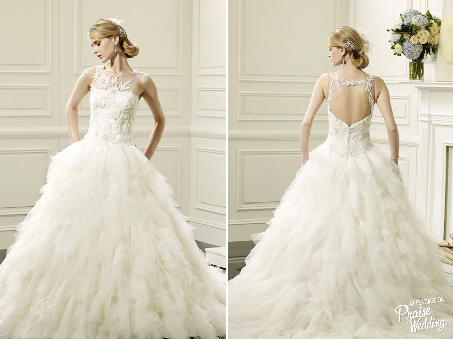Val Stefani 2014 elegant gown