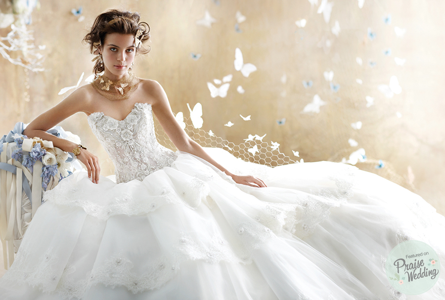Eve of Milady 2014 dreamy gown