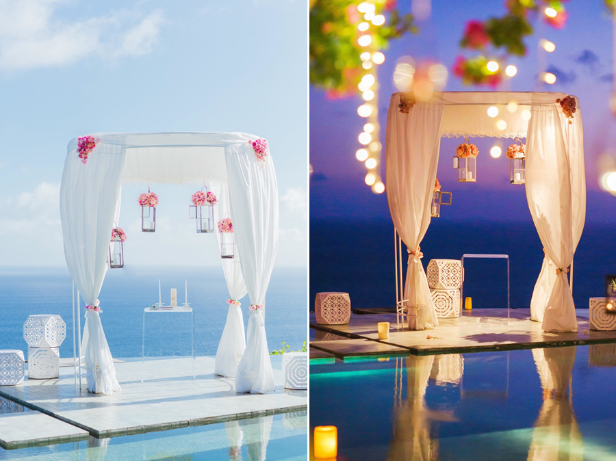 Day & Night - Utterly Romantic Bali Wedding Altar