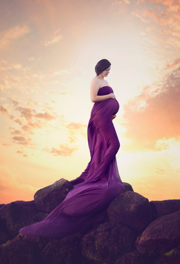 Colors of hope - beautiful maternity session