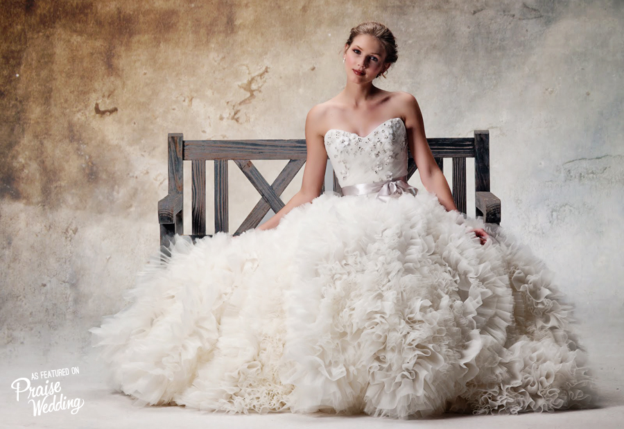 Liancarlo bridal gown - classic and dreamy