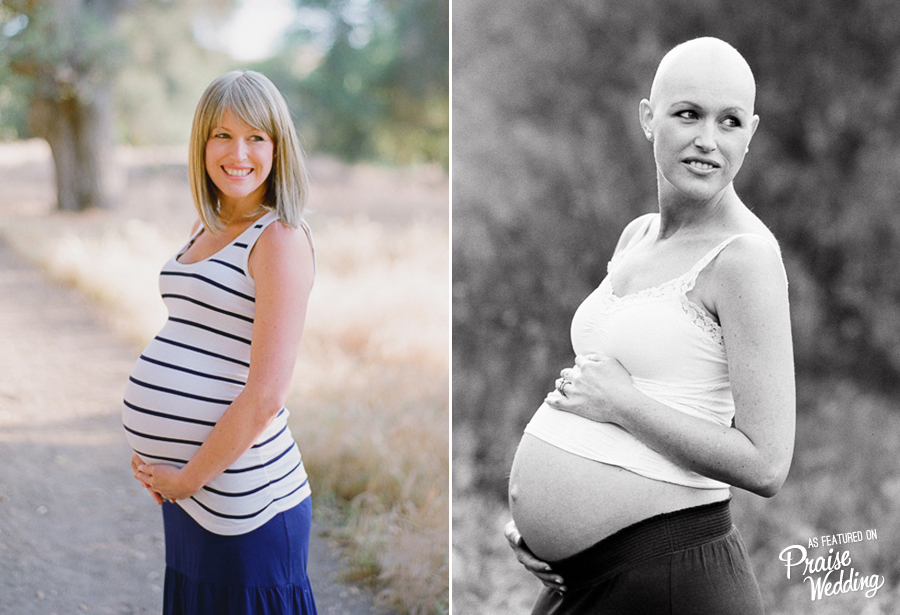Courageous expecting mom battling Breast Cancer