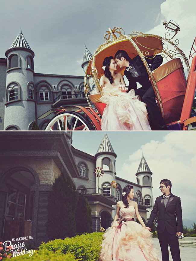 Happily ever after! Such a beautiful fairytale-come-true prewedding session!