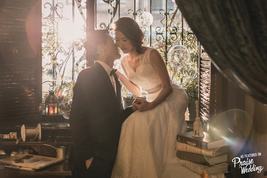 This cozy and intimate shoot has so much love!