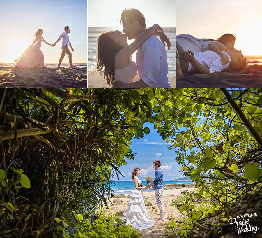 Romantic Guam destination prewedding photoshoot!