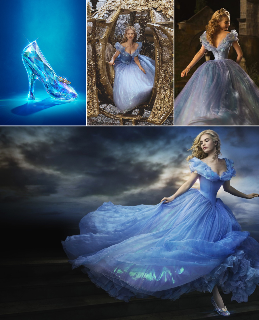 Who's looking forward to the new Disney Cinderella movie? We are totally in love with the gorgeous princess gown and shoes!