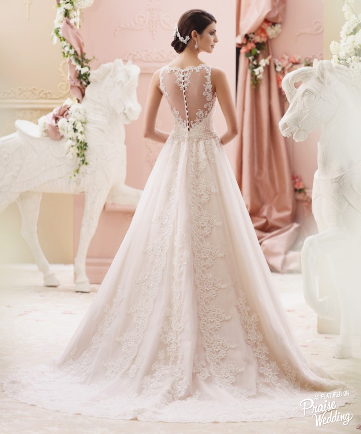 The Princess' Heart! Gushing over this David Tutera romantic gown!