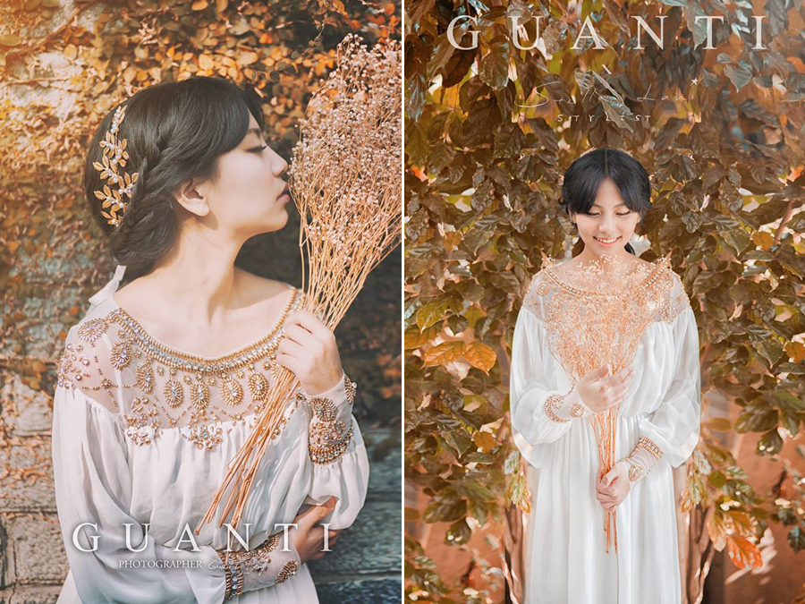 This boho meets whimsical look with vintage-inspired vibe is so lovely!