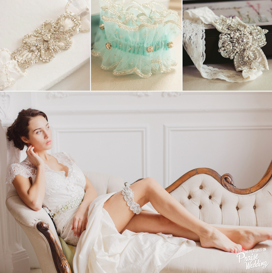 If you are looking for beautiful handmade garters, Millieicaro is the place to go!