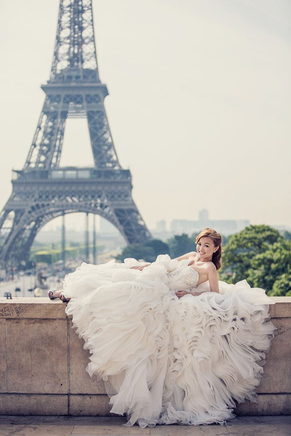 Paris, romance, and ruffles seriously go hand-in-hand!