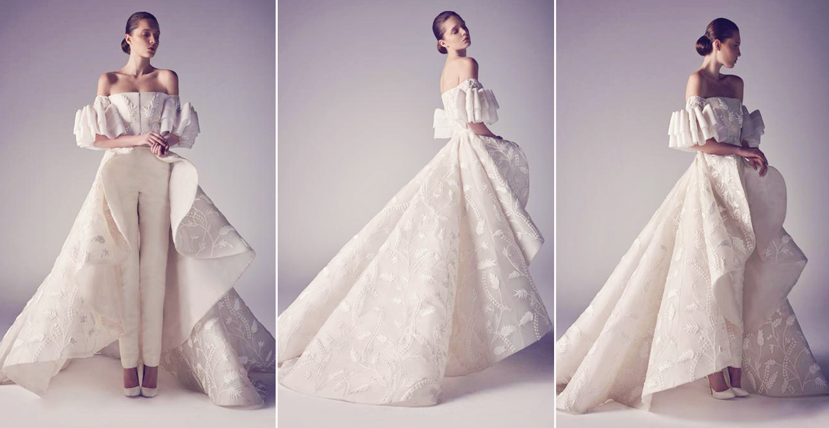 Beirut (Lebanon) - based Ashi Studio Couture S/S 2015 for fashion-forward brides!