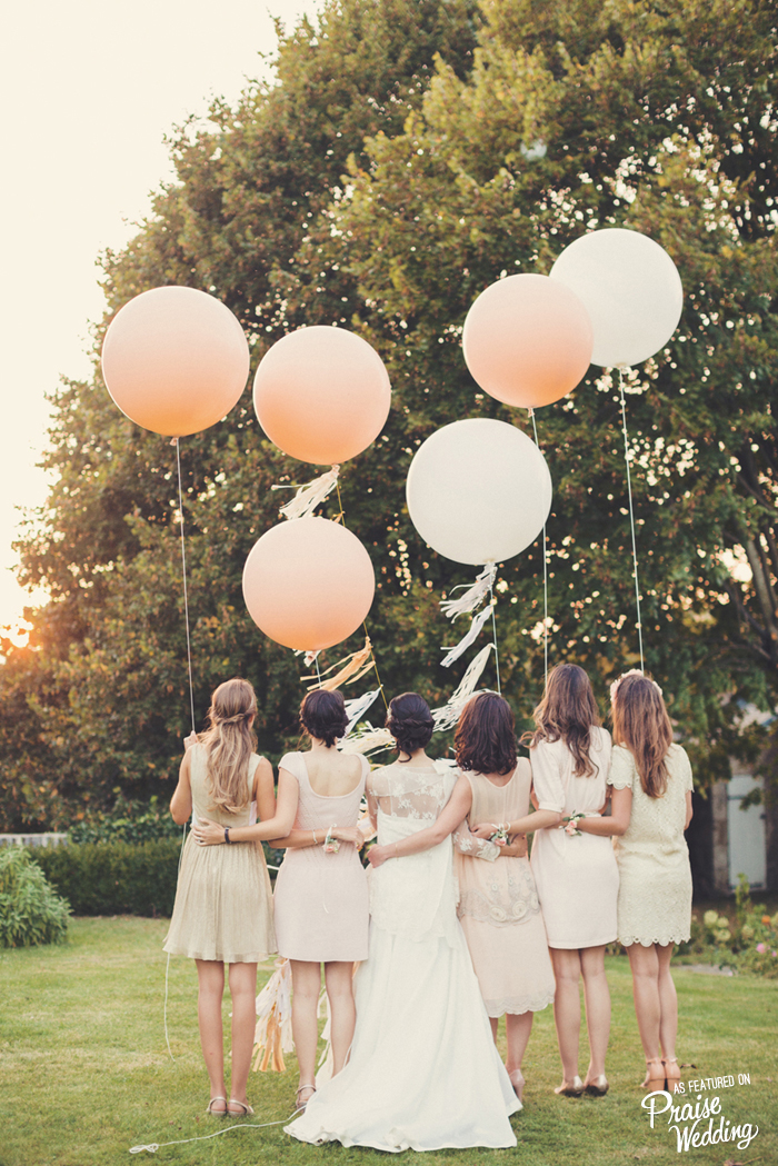 The perfect spring/summer boho chic bridal party look captured beautifully to show utterly romantic details! 