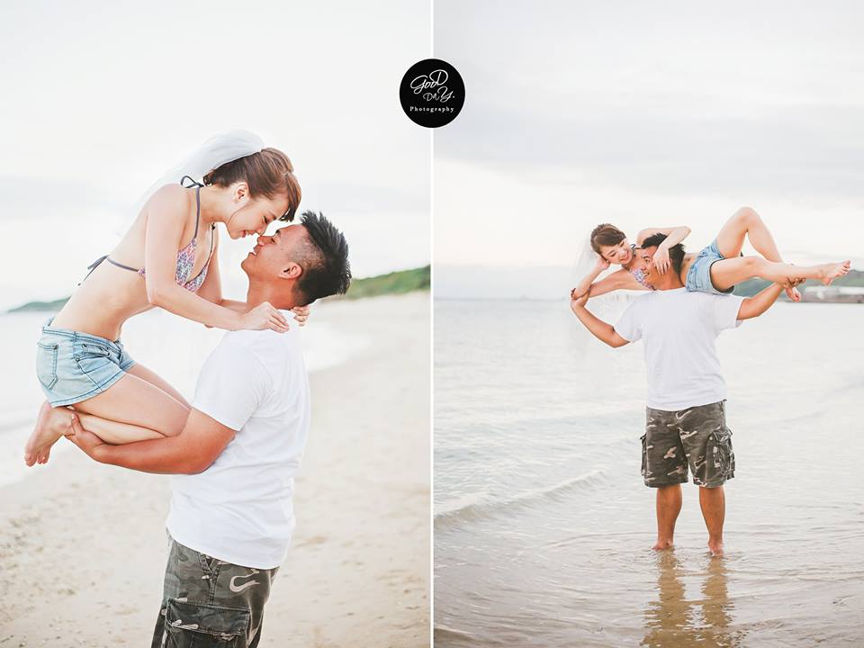 Wow! This cheerleading couple portrait is so adorable!