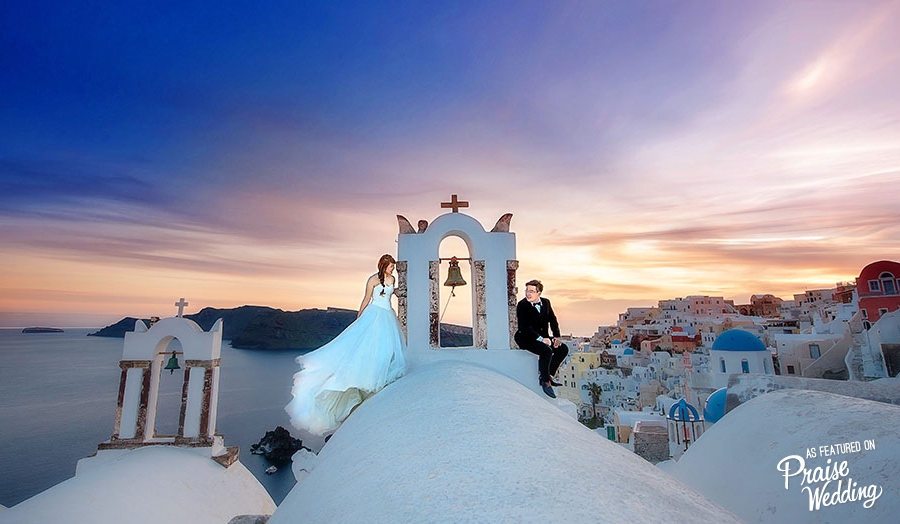 Close your eyes and imagine the most romantic time in Santorini, well this is it!