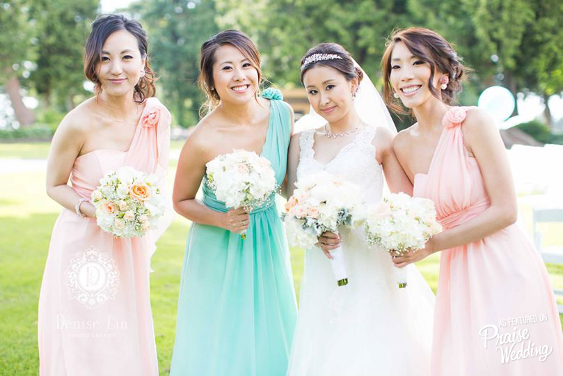 Have a little fun with your bridesmaid look! 