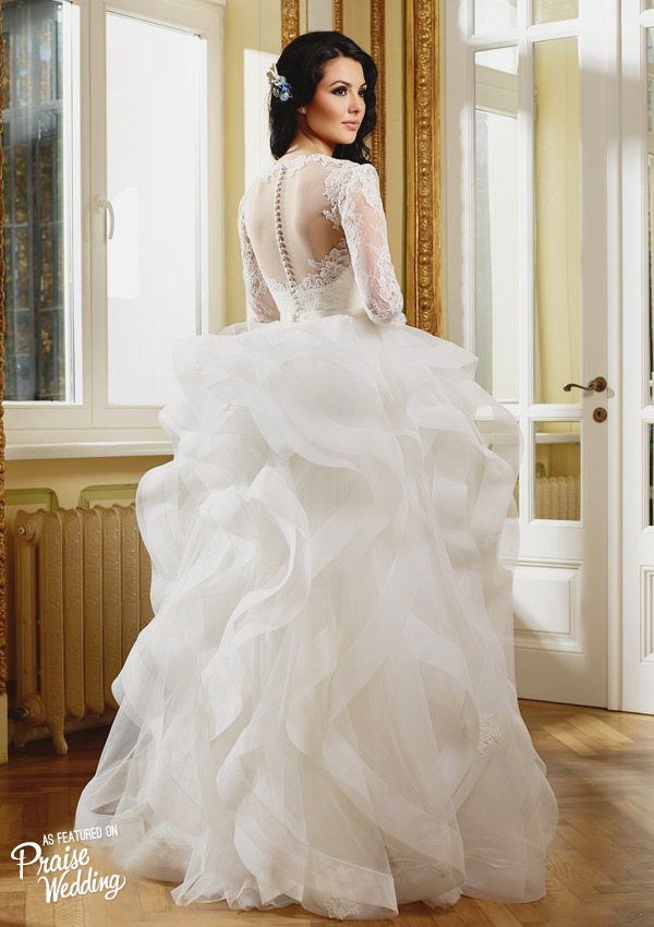 This dreamy gown by Maya Fashion is everything a princess bride wants!