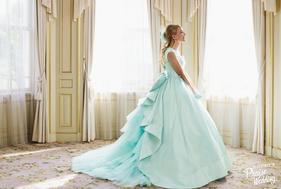 Barbie Bridal's Tiffany-blue gown is so adorable, classy, and chic!