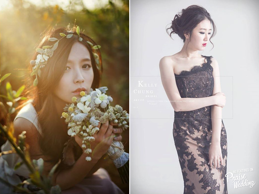 Rustic vs. Stylish - Be yourself and find a bridal look that illustrates you!