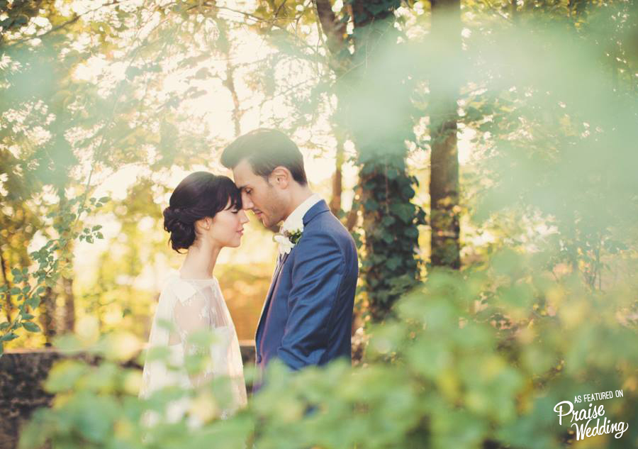Simply romantic - close your eyes and imagine the most organic elopement!