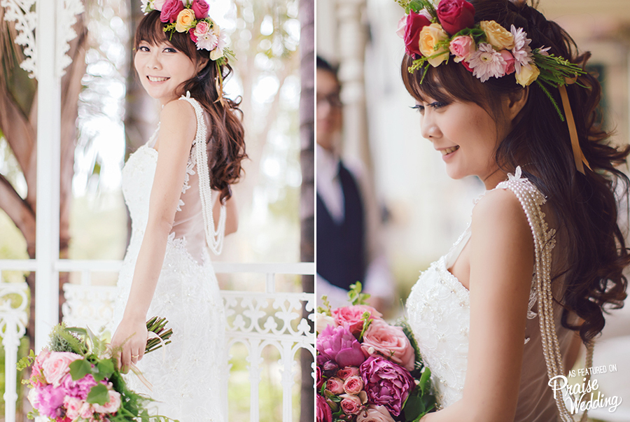 Organic, beautiful, and stylish! So much bridal beauty inspiration!