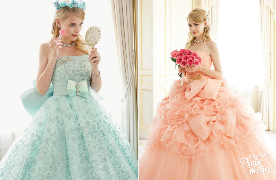 Pink of Blue? Barbie Bridal sure knows how to make every little girl's dream come true!