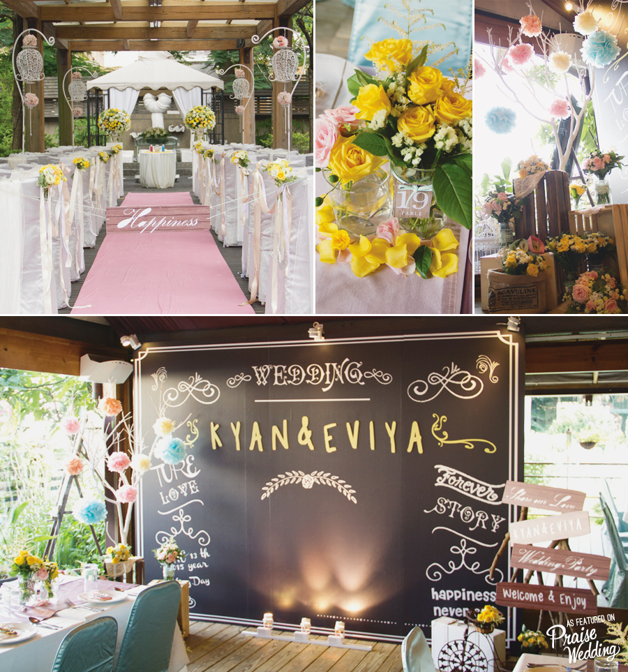 Here's how to decorate your lovely rustic summer wedding!