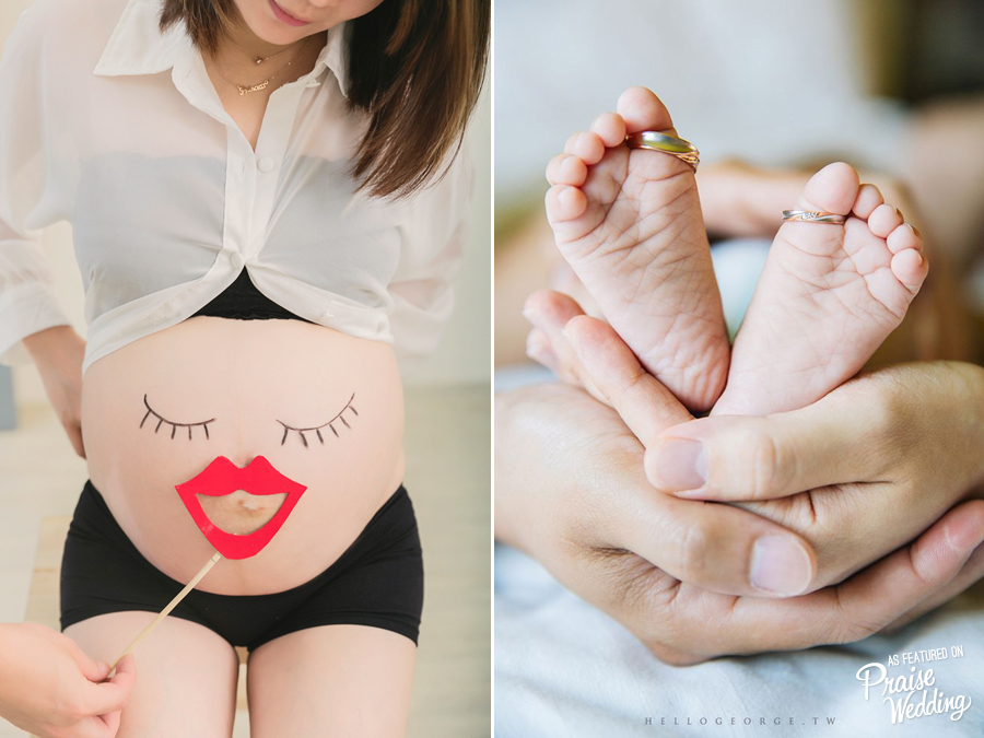 Absolutely love these maternity and newborn photo ideas! So much love and fun!