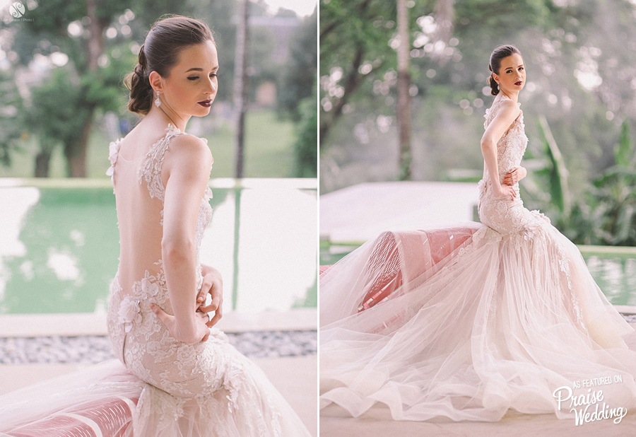 Tulle forever and ever! This Jazel Sy dress is utterly romantic!