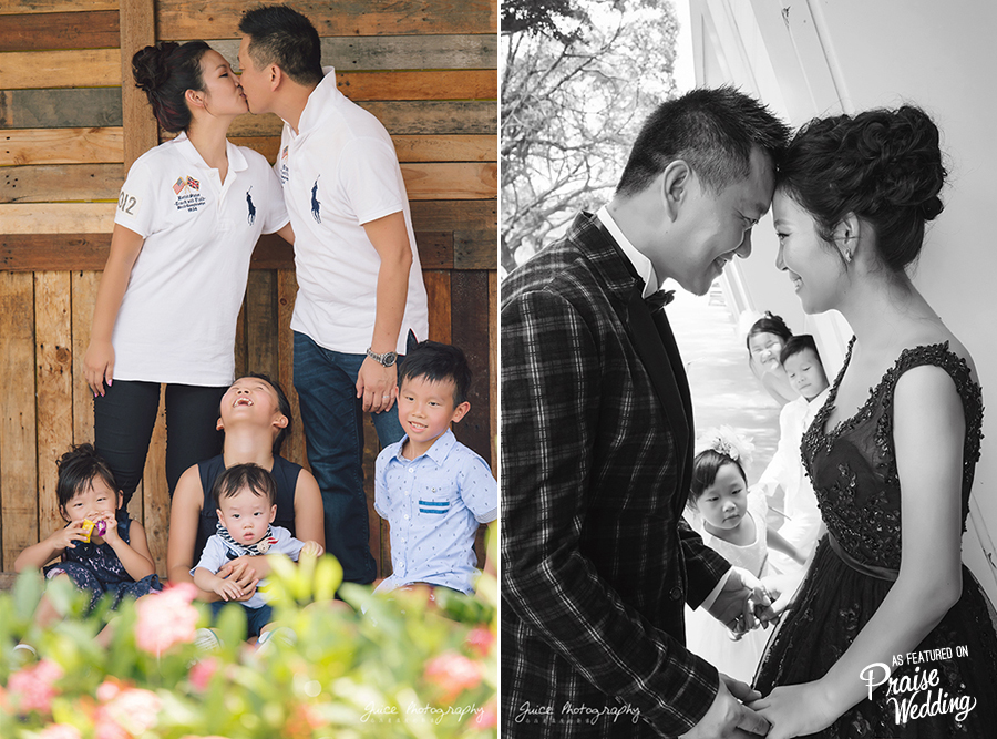 The love portrayed through this family session is truly beautiful. 