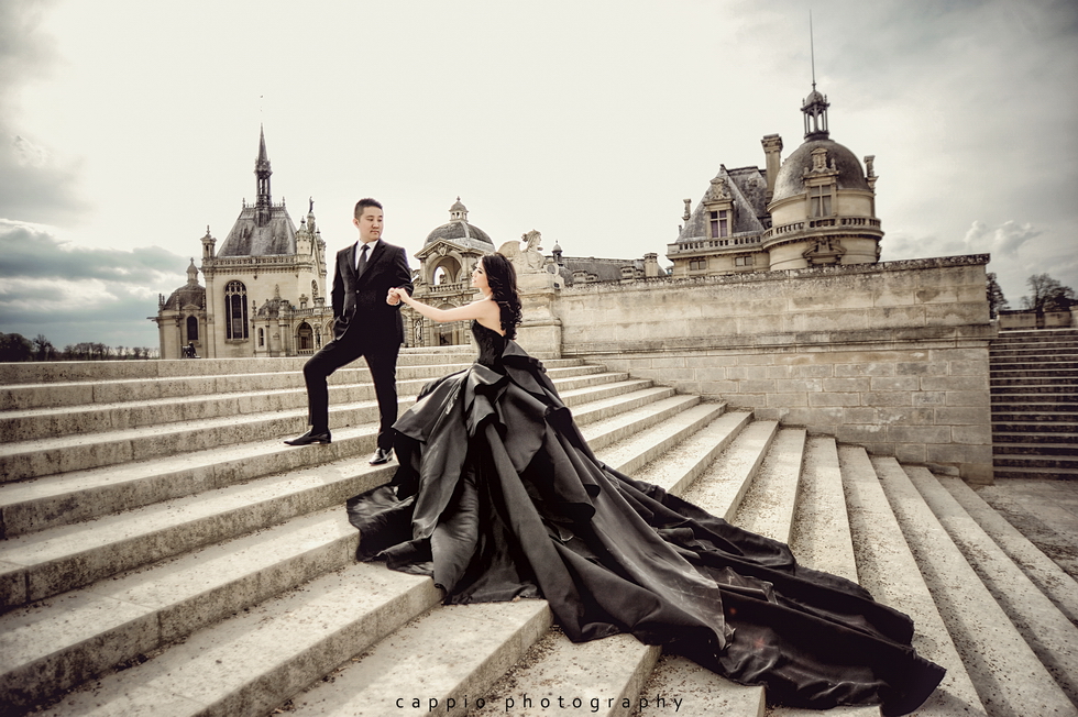 Close your eyes and imagine the most stylish pre-wedding session in Europe, well this is it!