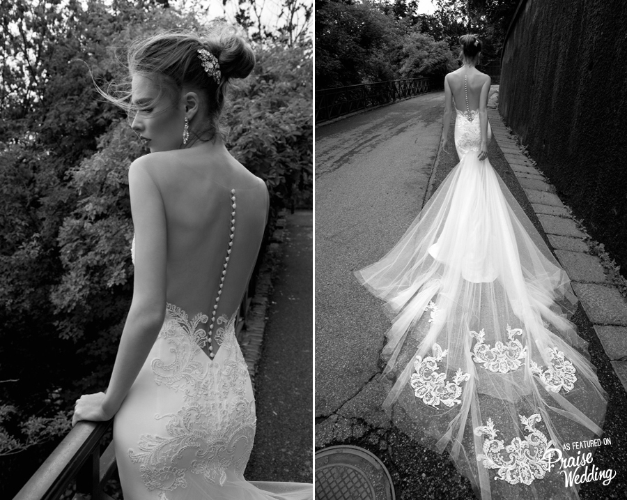 Stunning back details! Alessandra Rinaudo's 2016 collection is downright droolworthy! 