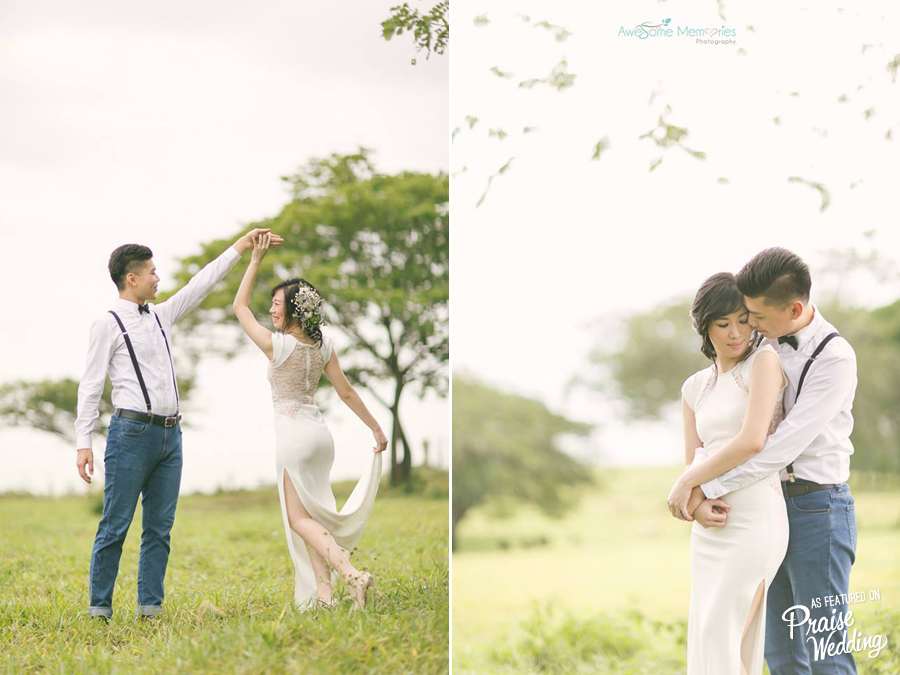 This couple’s natural e-sesh is guaranteed to leave you feeling warm and sweet!