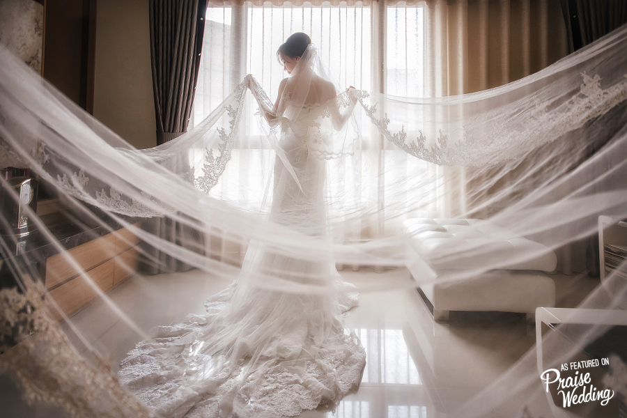 A dreamy take on bridal portrait with style, grace, and dream!