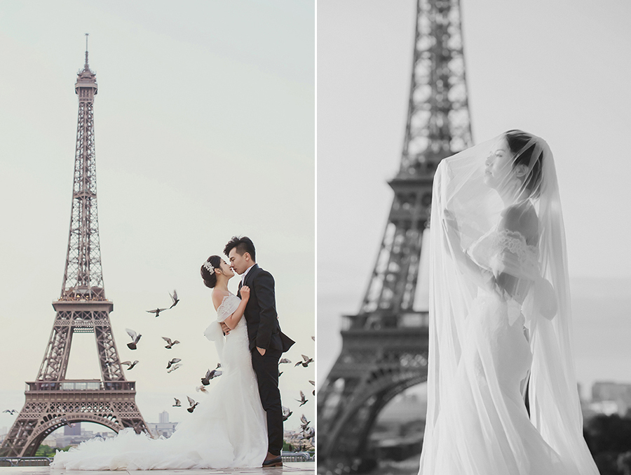 The best place to show your love in a stylish way? Paris it is!
