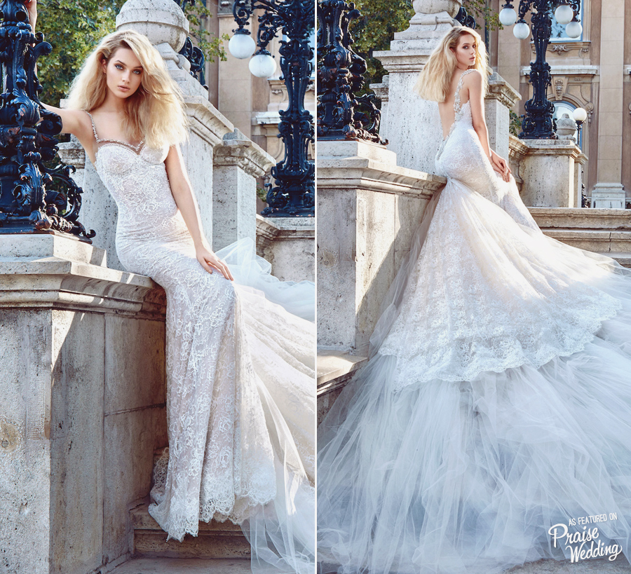 This gorgeous gown from Galia Lahav's new Gala collection is absolutely stunning!