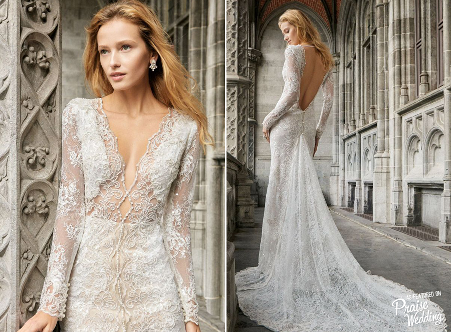Solo Merav's 2016 bridal collection is defined by elegant silhouette and delicate lace, imbued with a touch of whimsical romance!