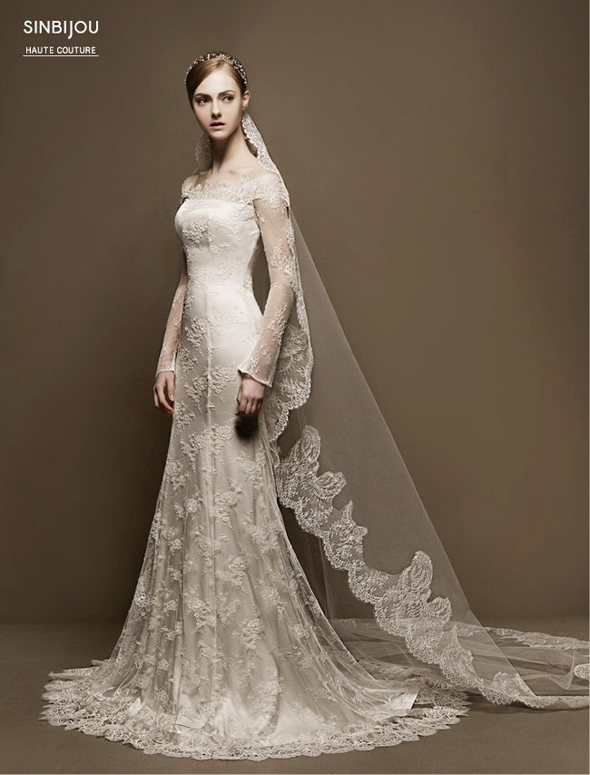 Oh lace! Downright droolworthy timeless bridal gown by Sinbijou!