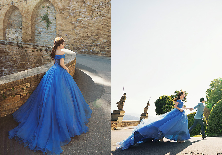 Wow-ee! Reallife Cinderella gown!