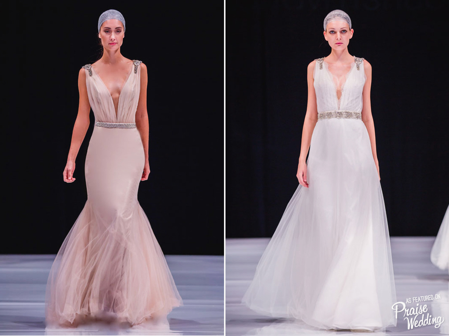 Zahavit Tshuba's collection marries the classic and the new in a perfectly graceful package!