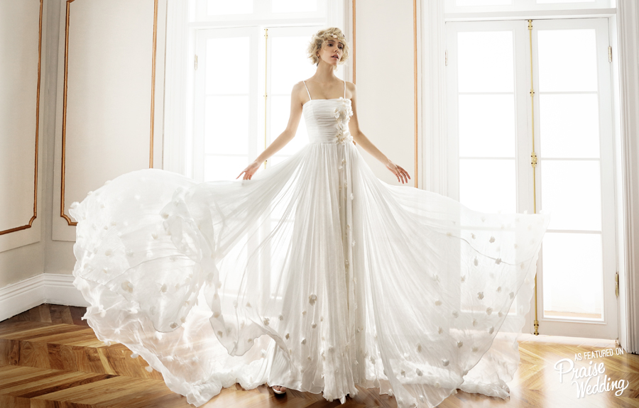 Downright droolworthy gown adorned with the most elegant details!