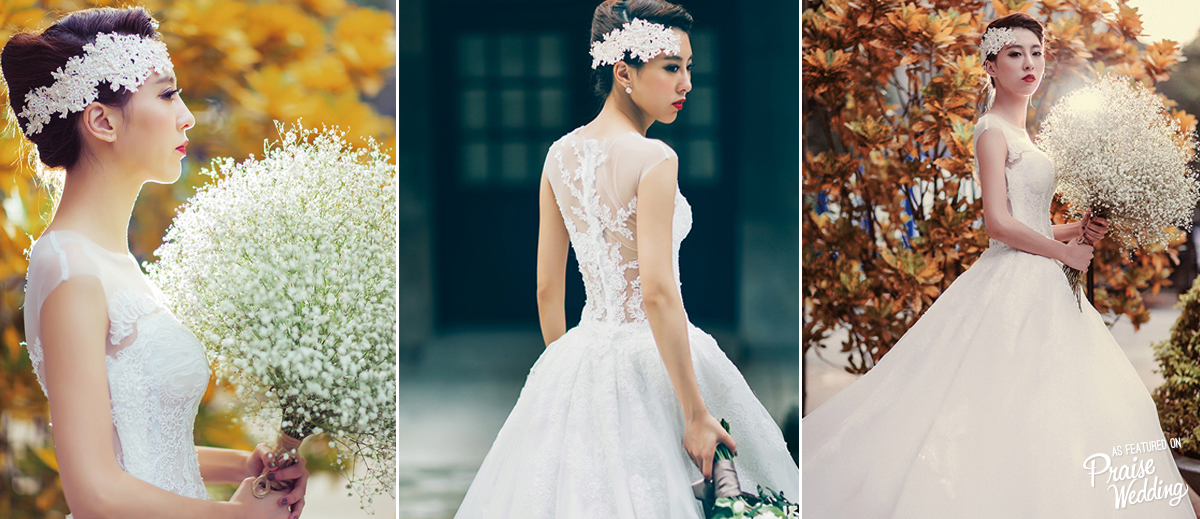 This bride is our fashion muse!
