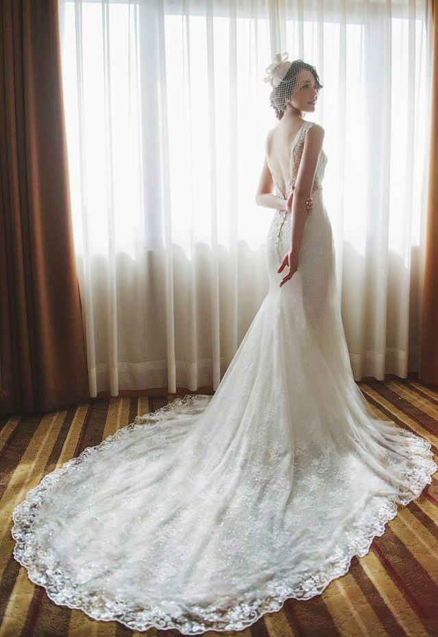 This bridal look is the definition of elegance!