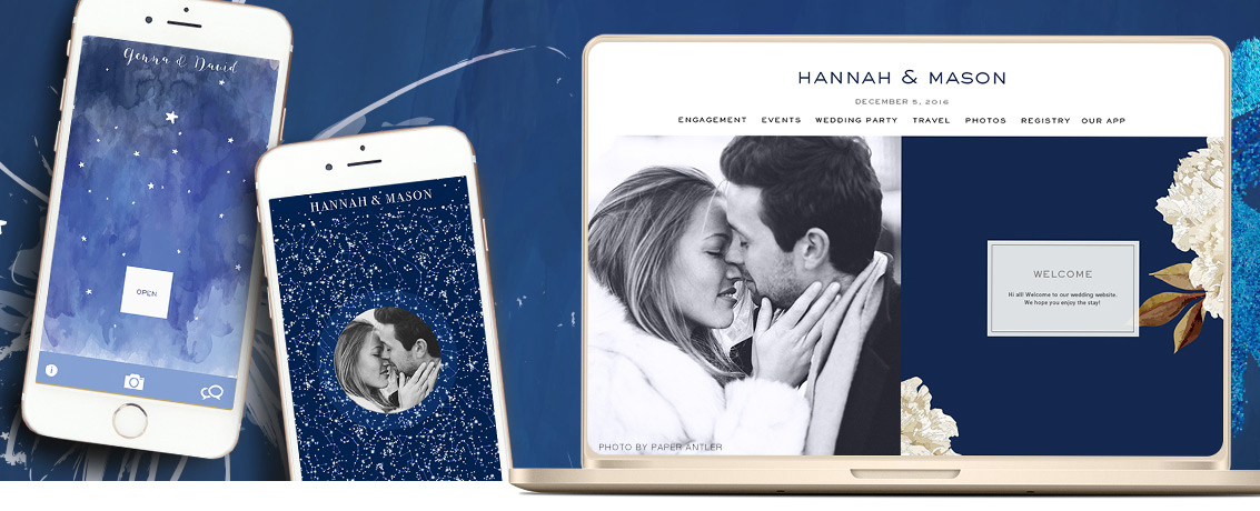 Personalized Wedding App and Website