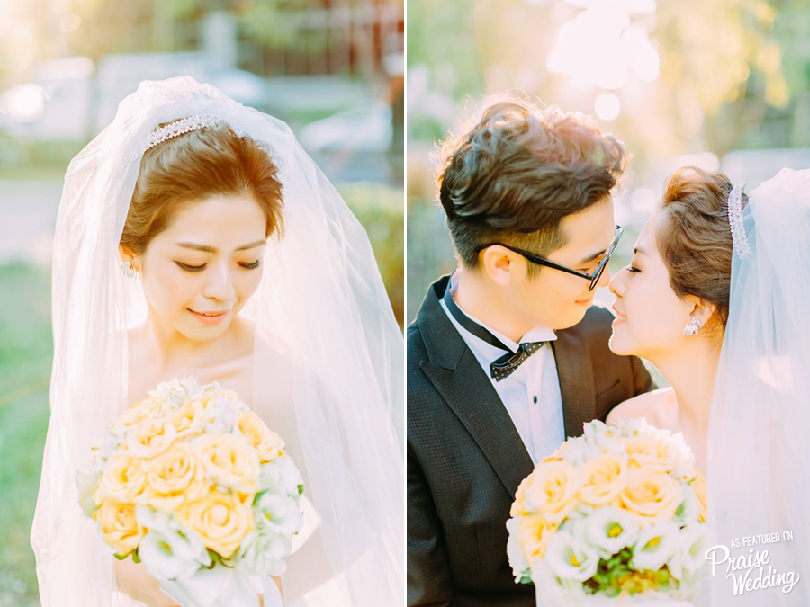 Fawning over this tendered moment surrounded by utterly romantic lighting and the golden hour glow!