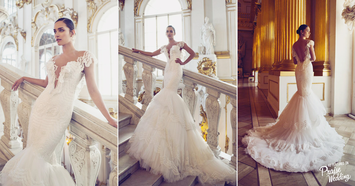 Nurit Hen's 2016 bridal collection is defined by feminine silhouettes and delicate lace details!