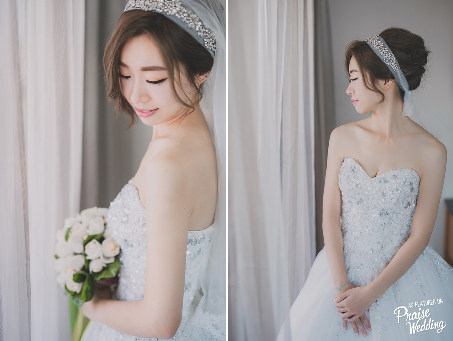 Romantic, modern and classic all in one! This bridal session proves that simple is beautiful!